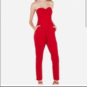 Red jumpsuit